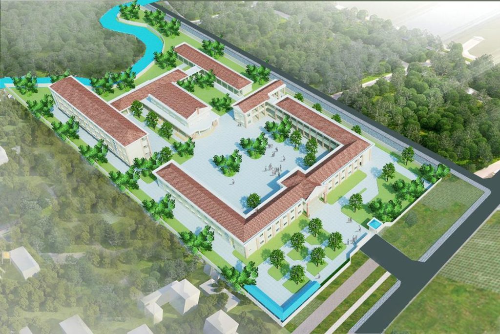 Dự án thi công xây dựng Trường THCS Tam Thôn Hiệp