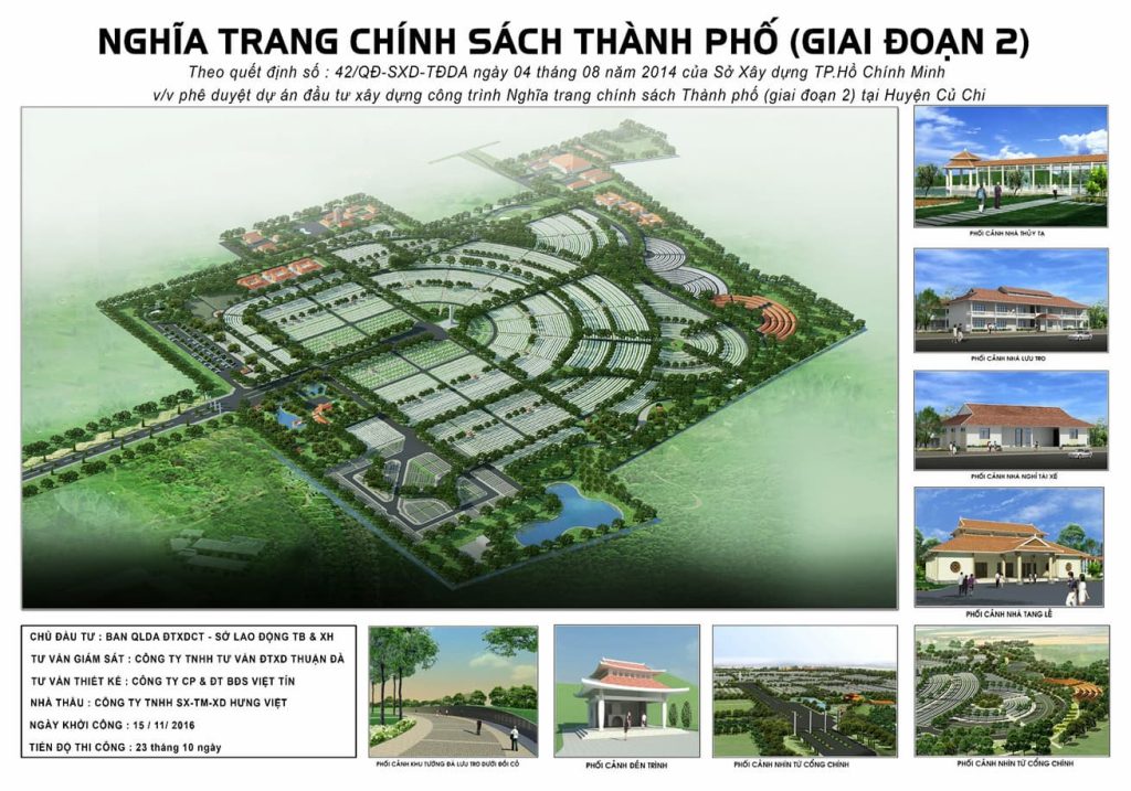 Dự án Nghĩa Trang Chính Sách Thành Phố (Giai Đoạn 2)
