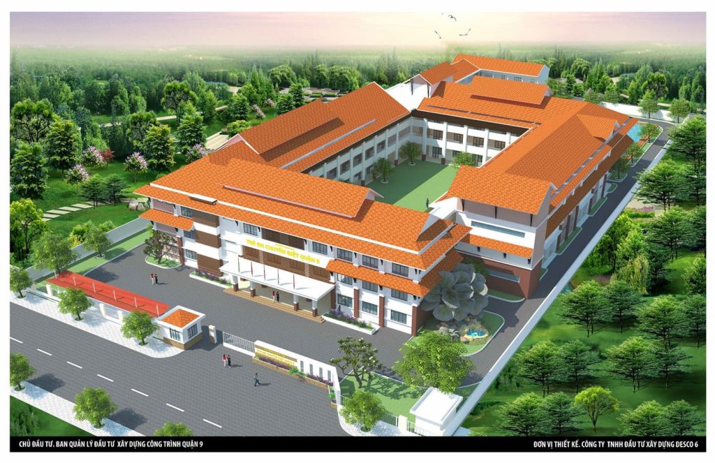 Dự án thi công xây dựng Trường Giáo Dục Trẻ Em Chuyên Biệt Quận 9