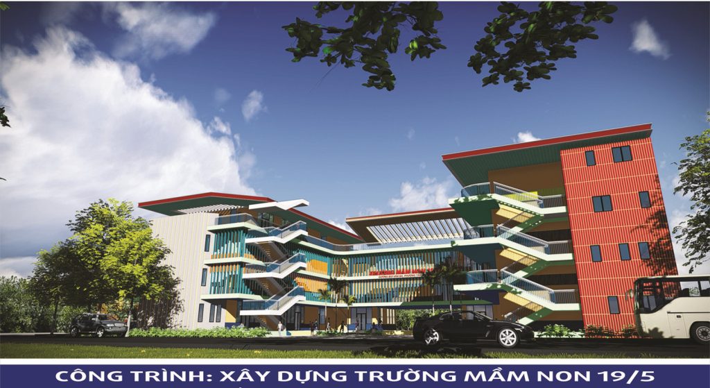 Dự án thi công Trường Mầm Non 19/5
