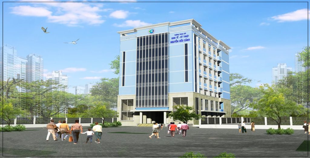 Dự án xây dựng Trường Trung Cấp Kinh Tế Nguyễn Hữu Cảnh